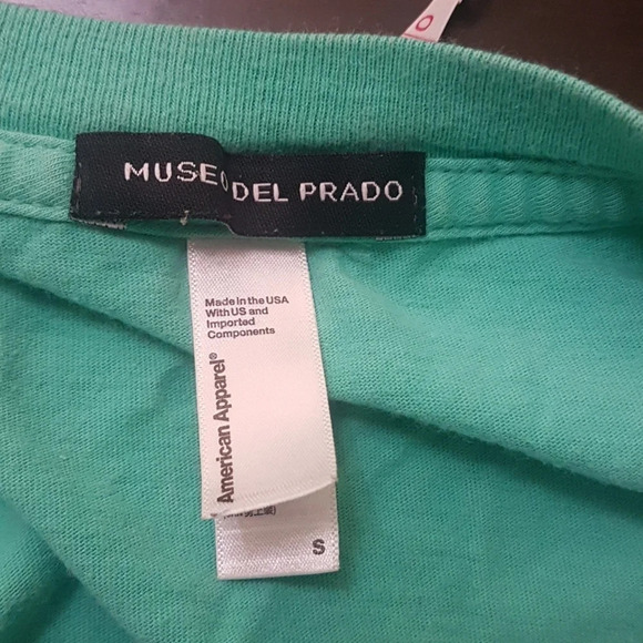 American Apparel Museo Del Prado elephant graphic  tee - Picture 7 of 8